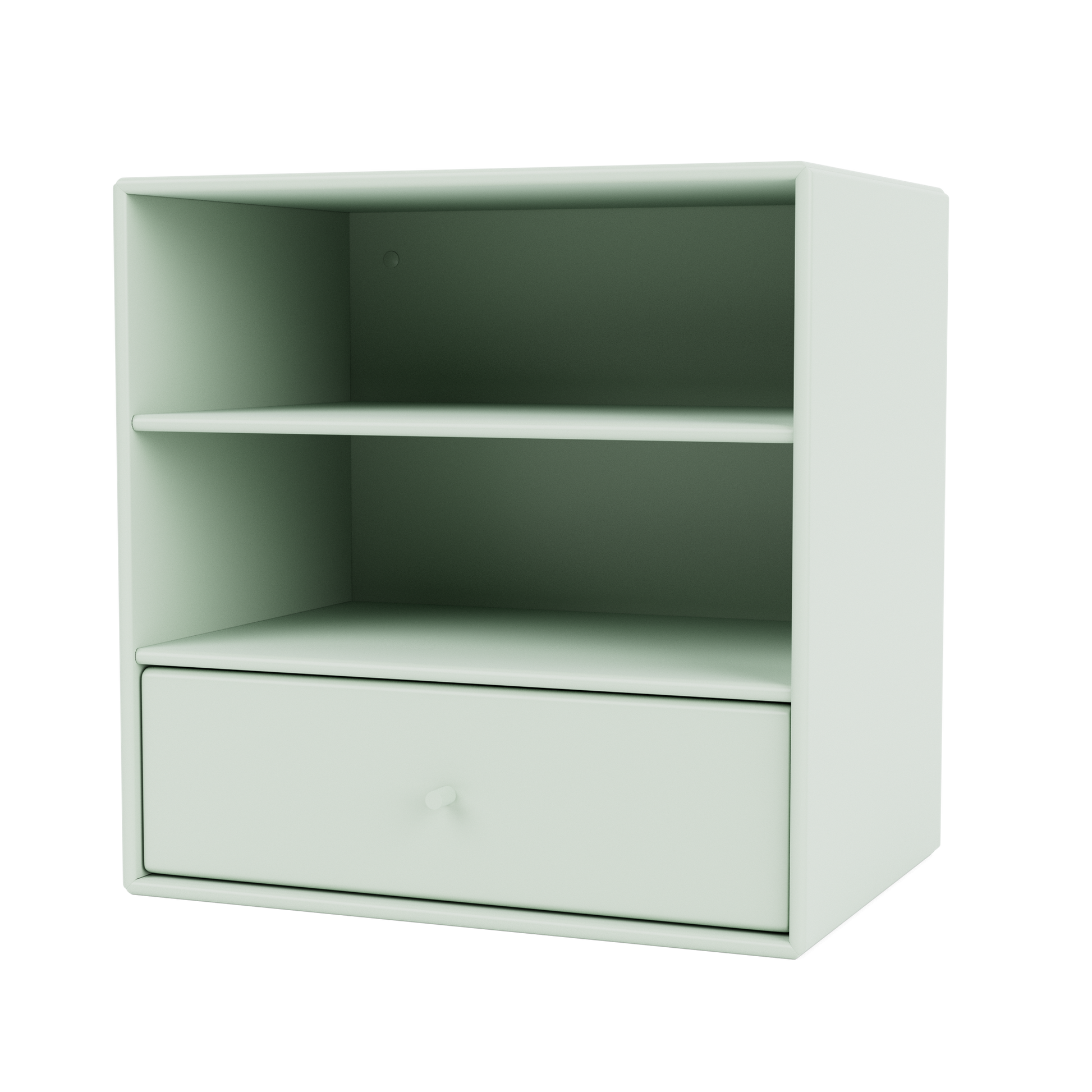Mini 1005 Bookcase with Drawer by Montana #Mist