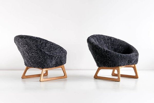 57A Lounge Chairs by Kurt Østervig for Rolschau Møbler, 1958, Set of 2-FMT-827192