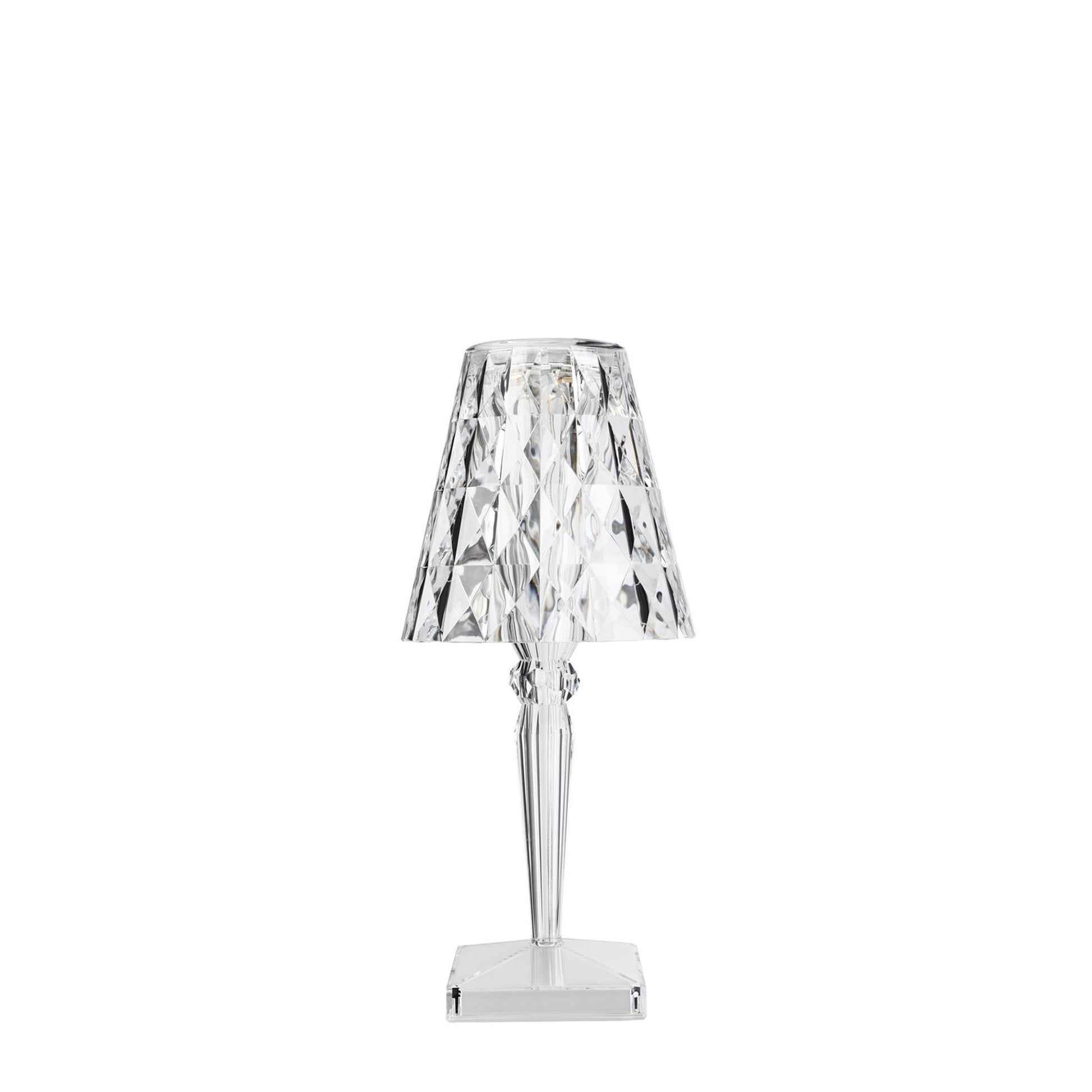 Big Battery Portable Lamp by Kartell #Crystal