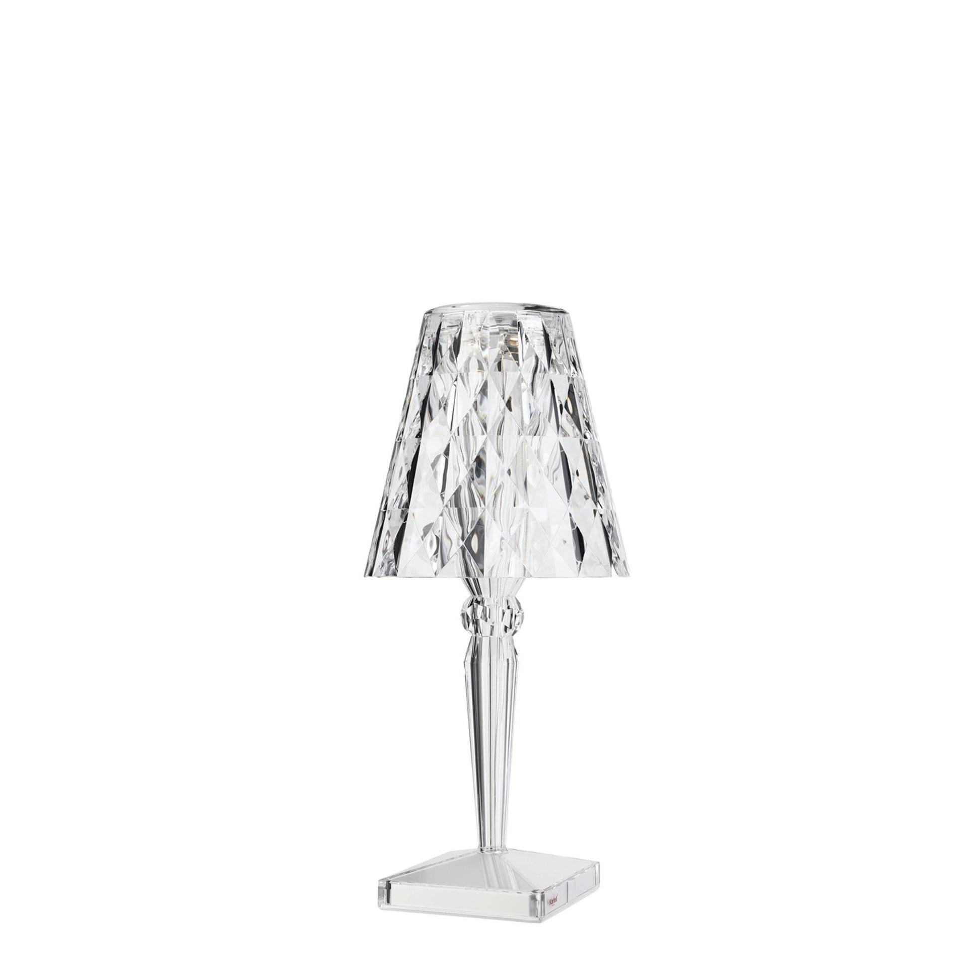 Big Battery Table Lamp by Kartell #Crystal