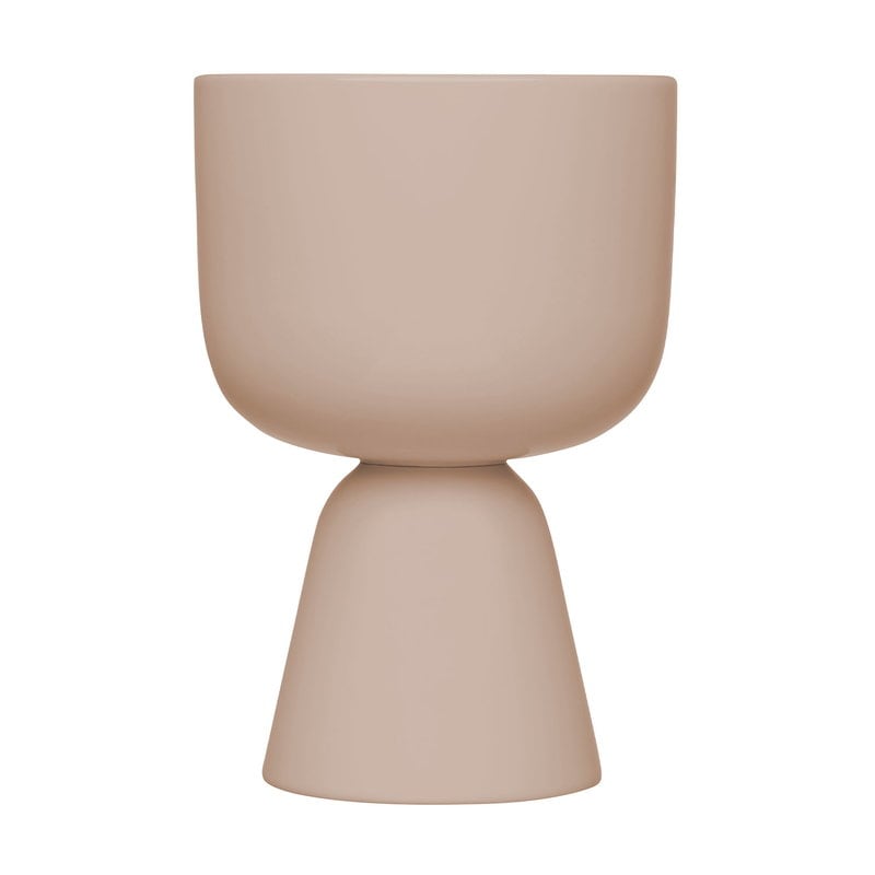 Nappula plant pot 230 x 155 mm by Iittala #beige #