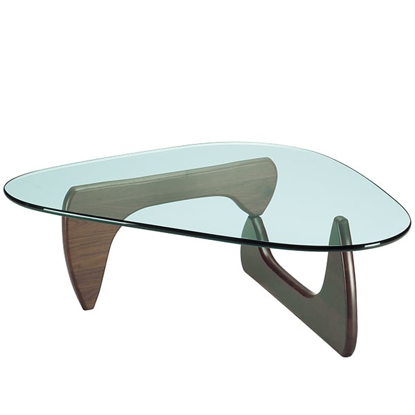 Noguchi coffee table by Vitra #walnut #