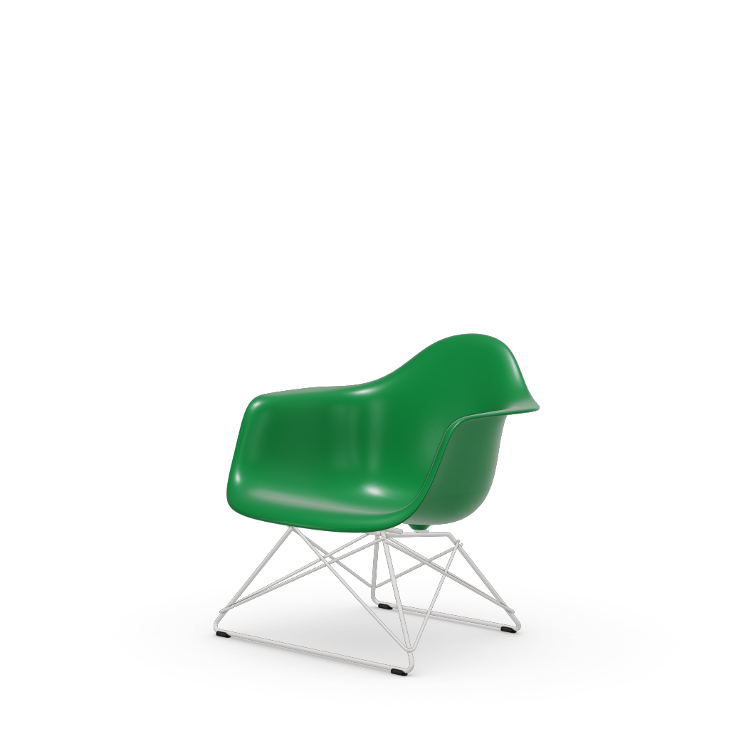 Eames Plastic Armchair LAR (without upholstery) by Vitra