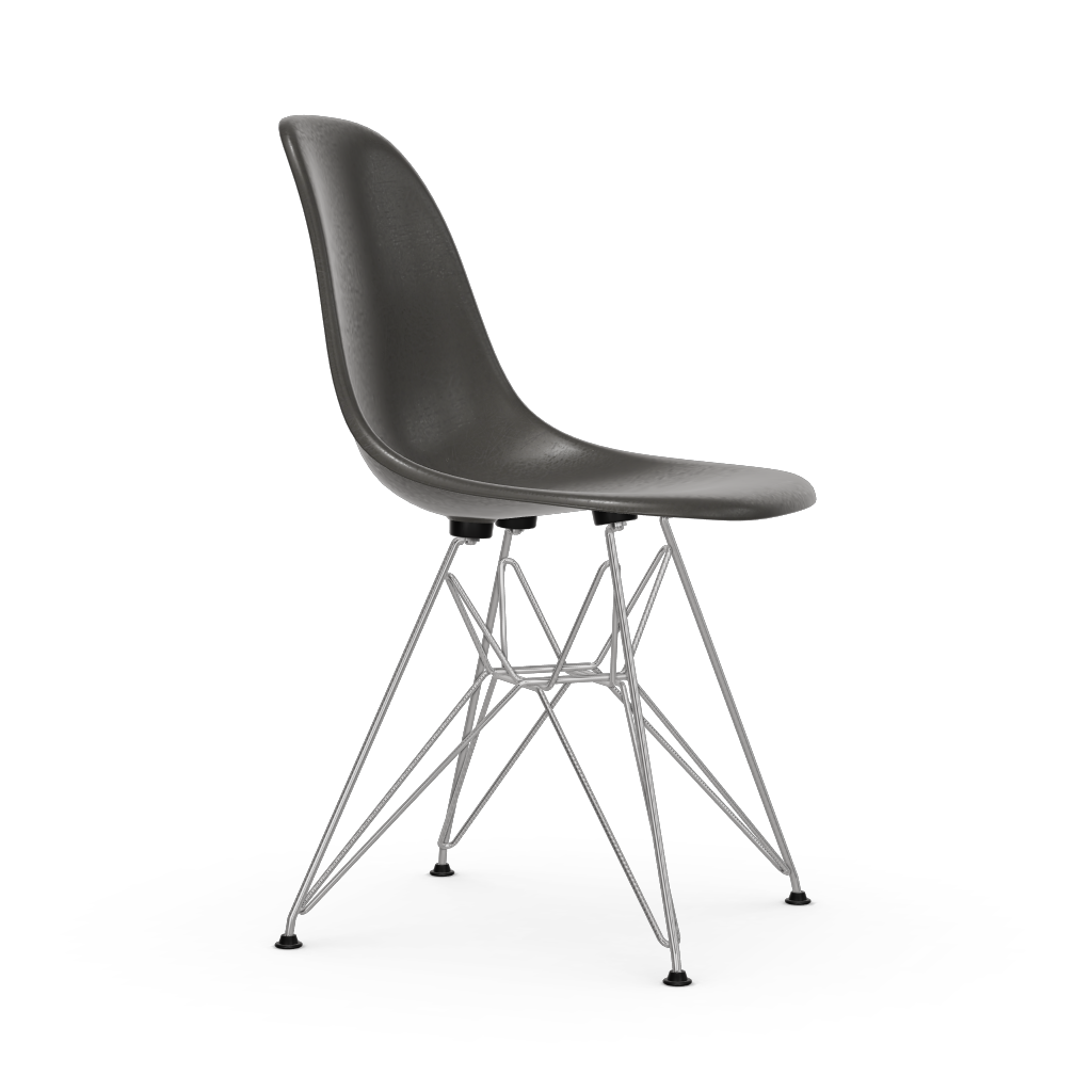 Eames Fiberglass Side Chair DSR (without upholstery) by Vitra