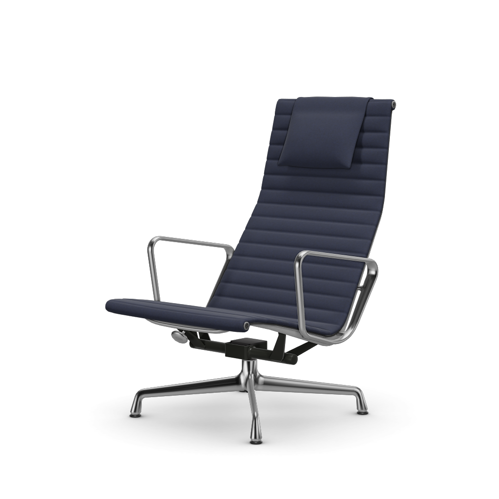 Aluminium Chair EA 124 – Lounge (Cover material - Fabric Cosy 2)