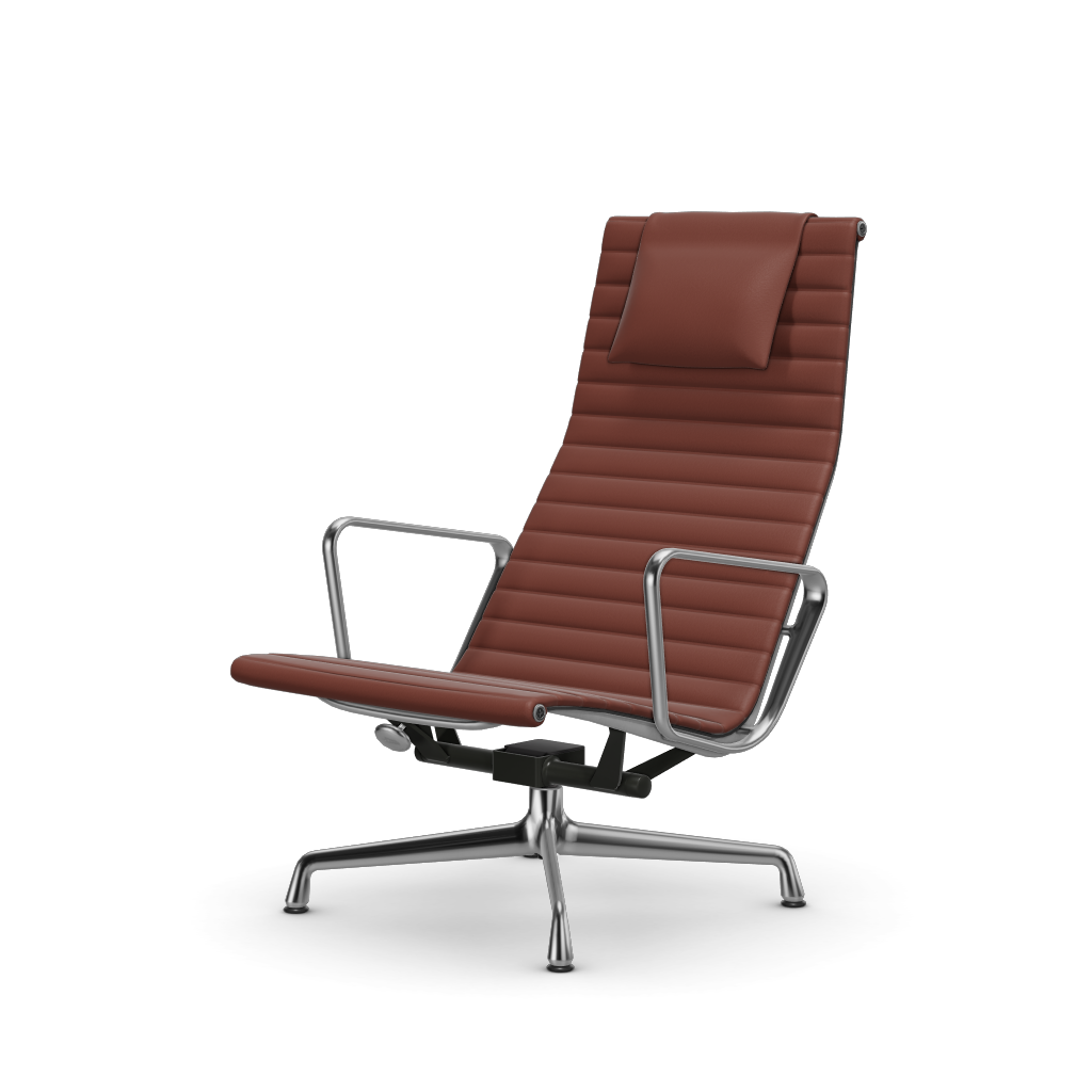 Aluminium Chair EA 124 – Lounge (Cover material - Fabric Leather Premium F)