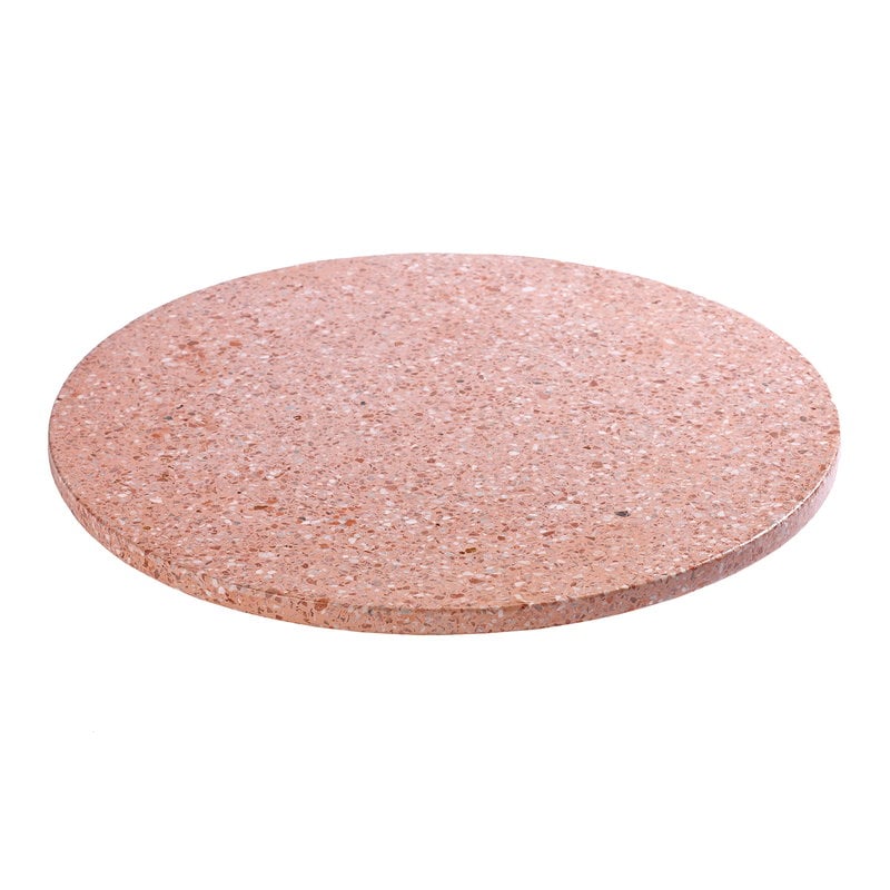 Terrazzo tray by Serax #round 40 cm, pink #