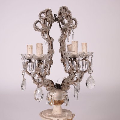 6-Light Candleholder with Vase-Shaped Base-VMM-1029960