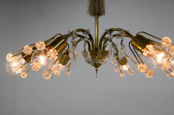 6-Light Chandelier by Emil Stejnar for Rupert Nikoll, Austria, 1950s-TZ-1107748