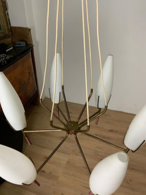 6 Light Chandelier from Stilnovo-HQI-1125296