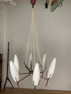 6 Light Chandelier from Stilnovo-HQI-1125296