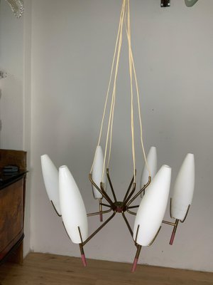 6 Light Chandelier from Stilnovo-HQI-1125296