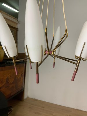 6 Light Chandelier from Stilnovo-HQI-1125296