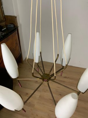 6 Light Chandelier from Stilnovo-HQI-1125296