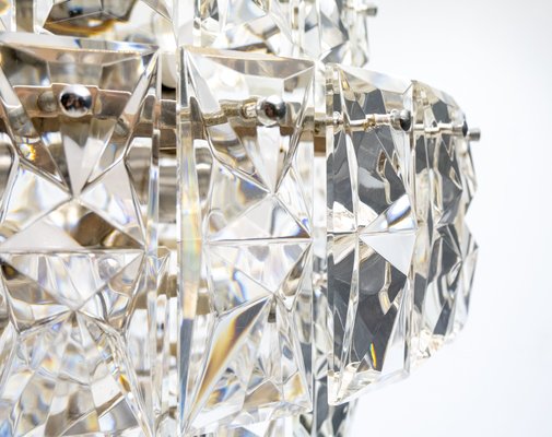 6-Tiered Crystal Ceiling Lamp from Kinkeldey, 1974-GCG-754055