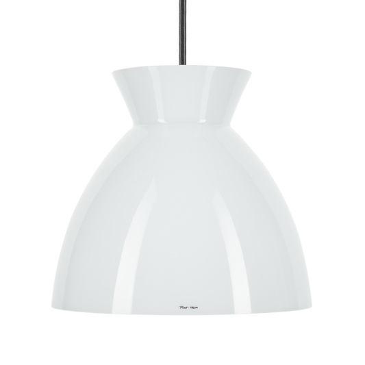 Beehive 290P Pendant Lamp by Piet Hein #Opal with Black Cord