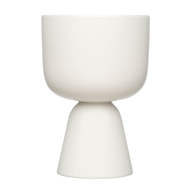 Nappula plant pot 230 x 155 mm by Iittala #white #