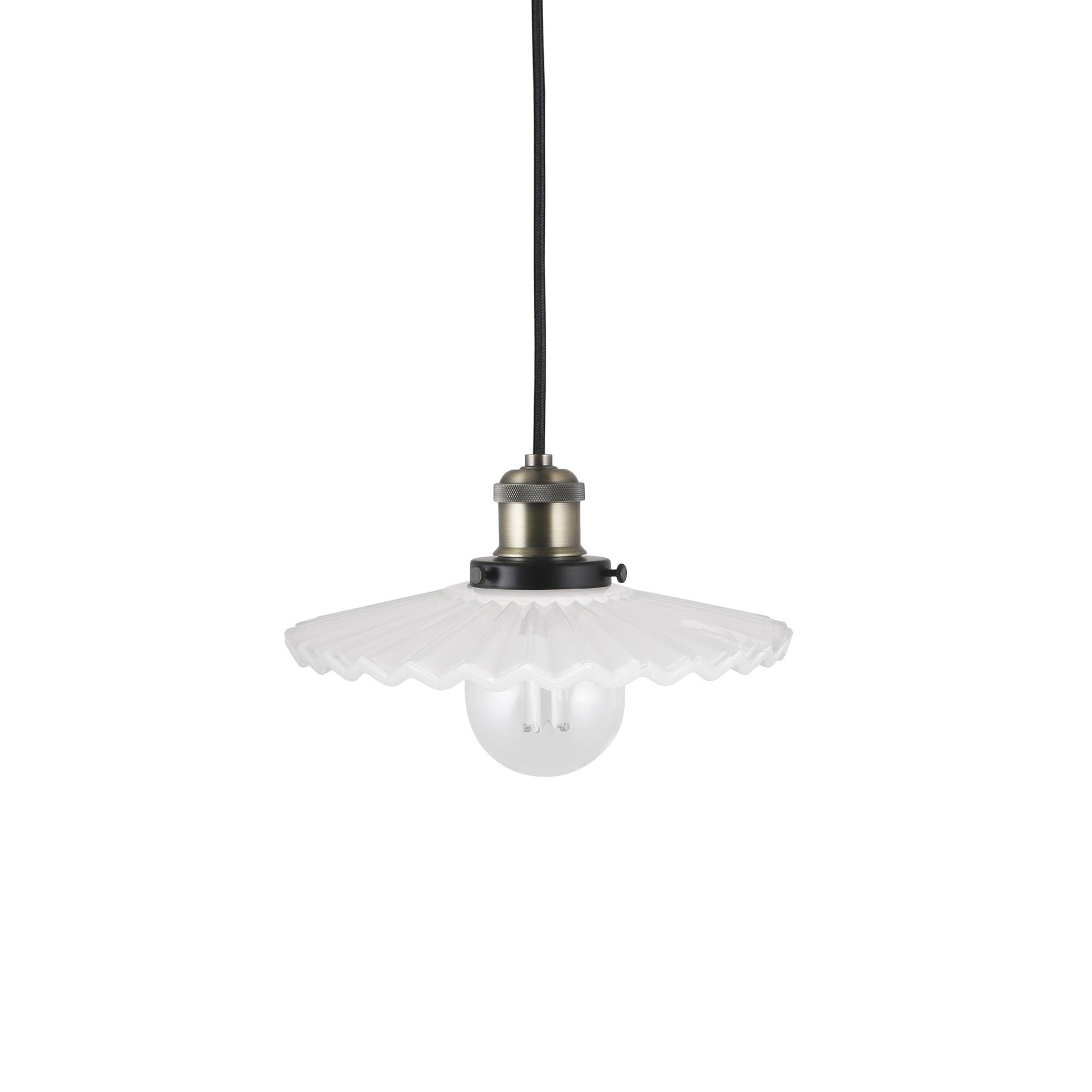 Cobbler 25 Pendant Lamp by Globen Lighting #White