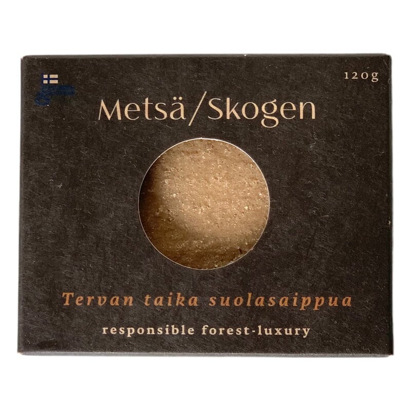 Magic of Tar salt soap by Metsä/Skogen #120 g #