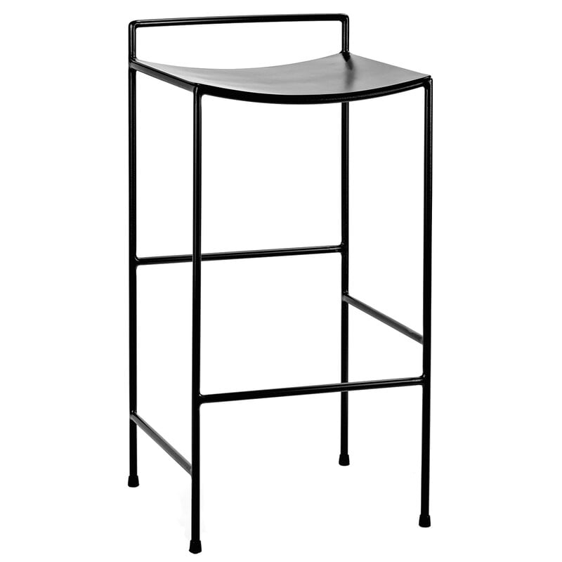 Nello bar stool by Serax #64 cm, black #