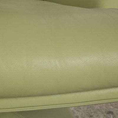 6500 Leather Armchair in Green - Yellow from Rolf Benz-RQW-2036288