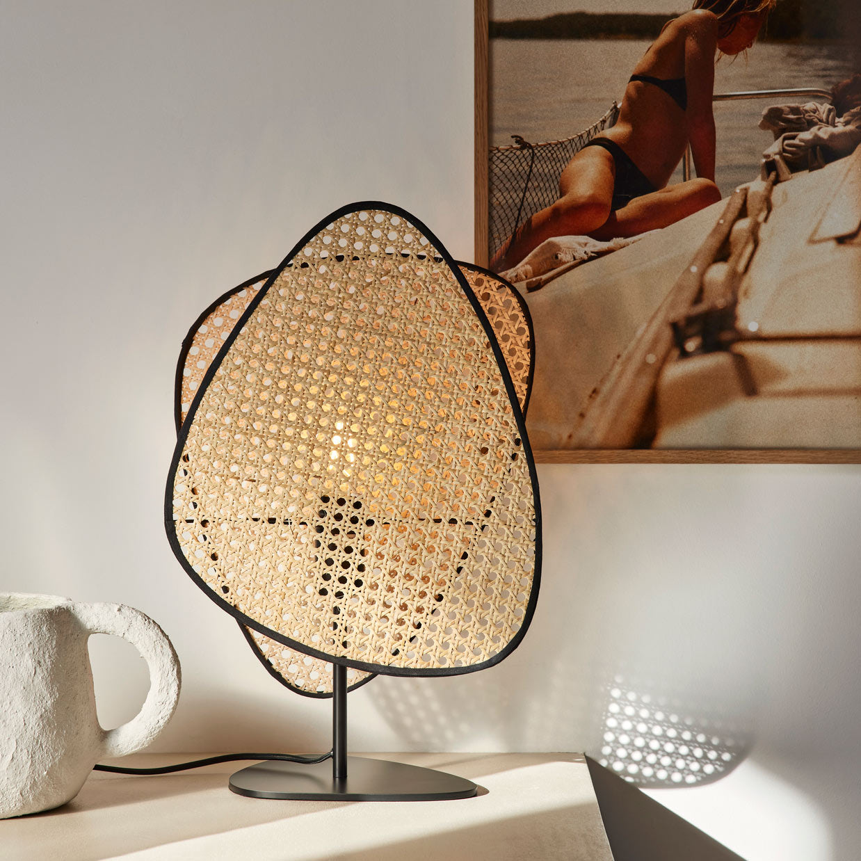 Table Lamp Screen by Market Set #Canework