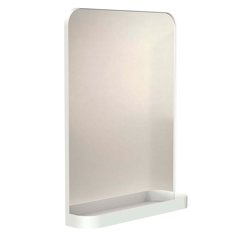 TB600 wall mirror by Frost #80 x 60 cm, white #