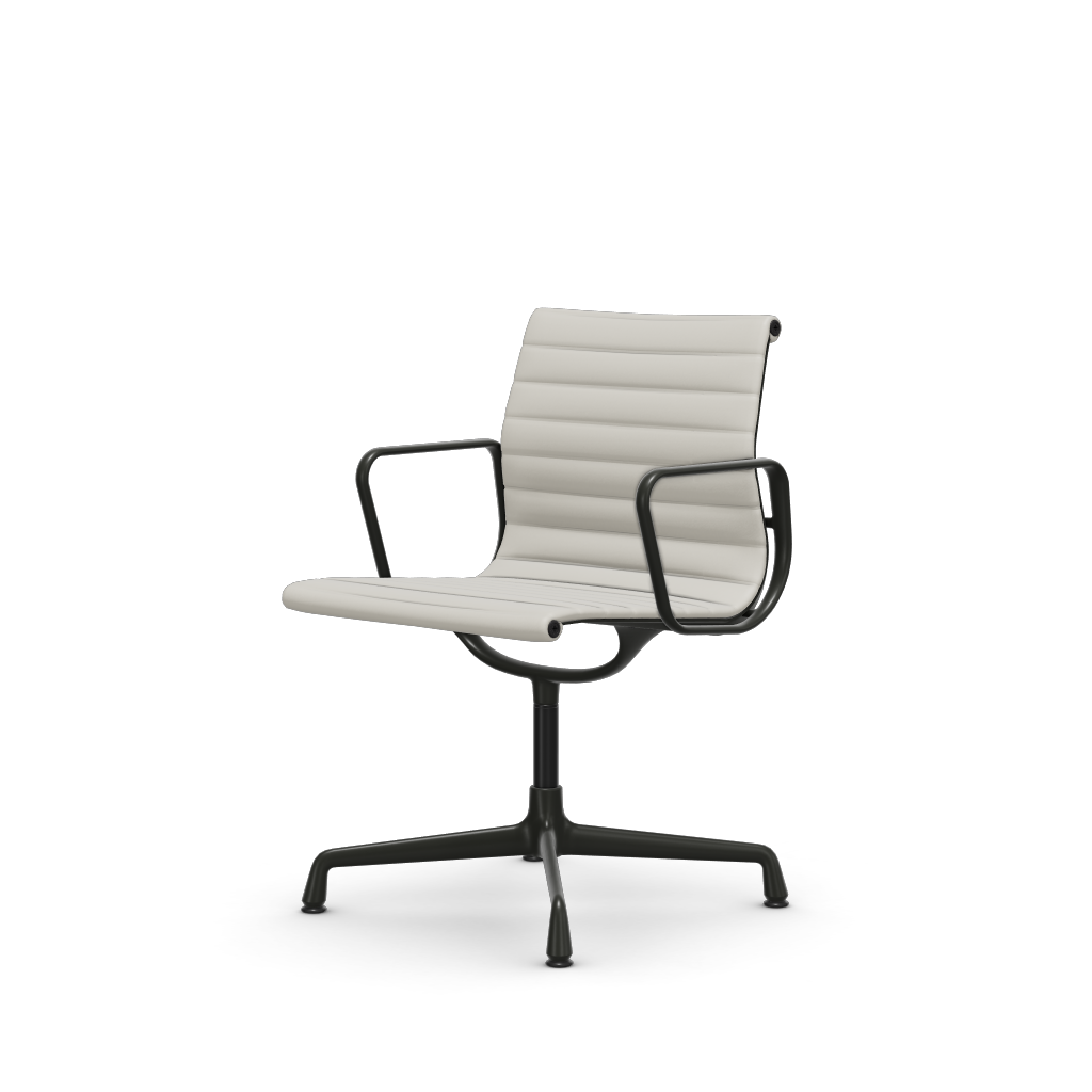 Aluminium Chairs EA 104 swivel – Dine (Cover material - Fabric Leather)