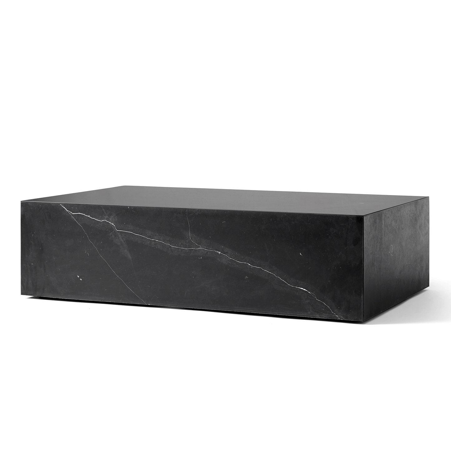 Plinth Coffee Table Low by Audo #Marquina Marble