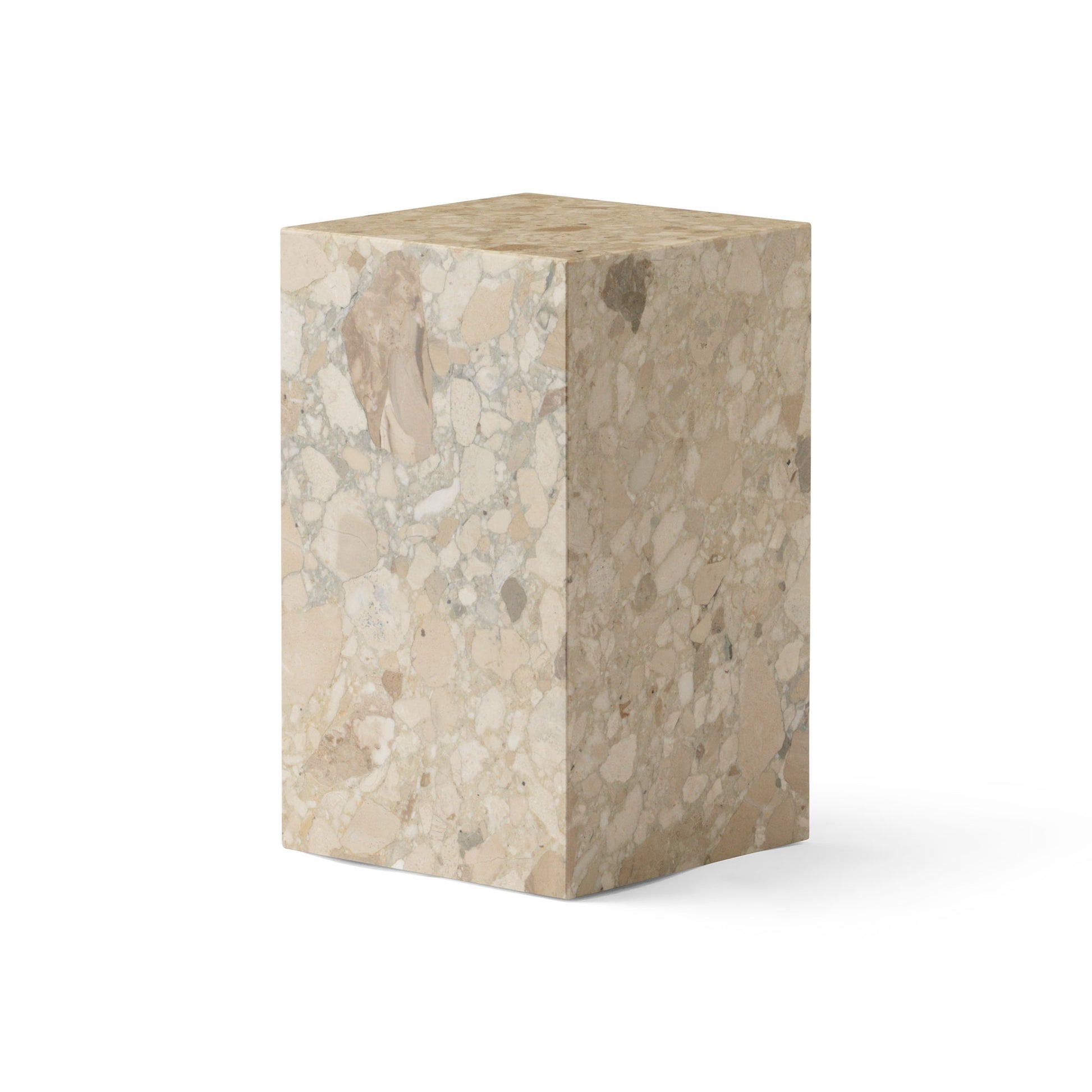 Plinth Coffee Table High by Audo #Kunis Breccia Marble
