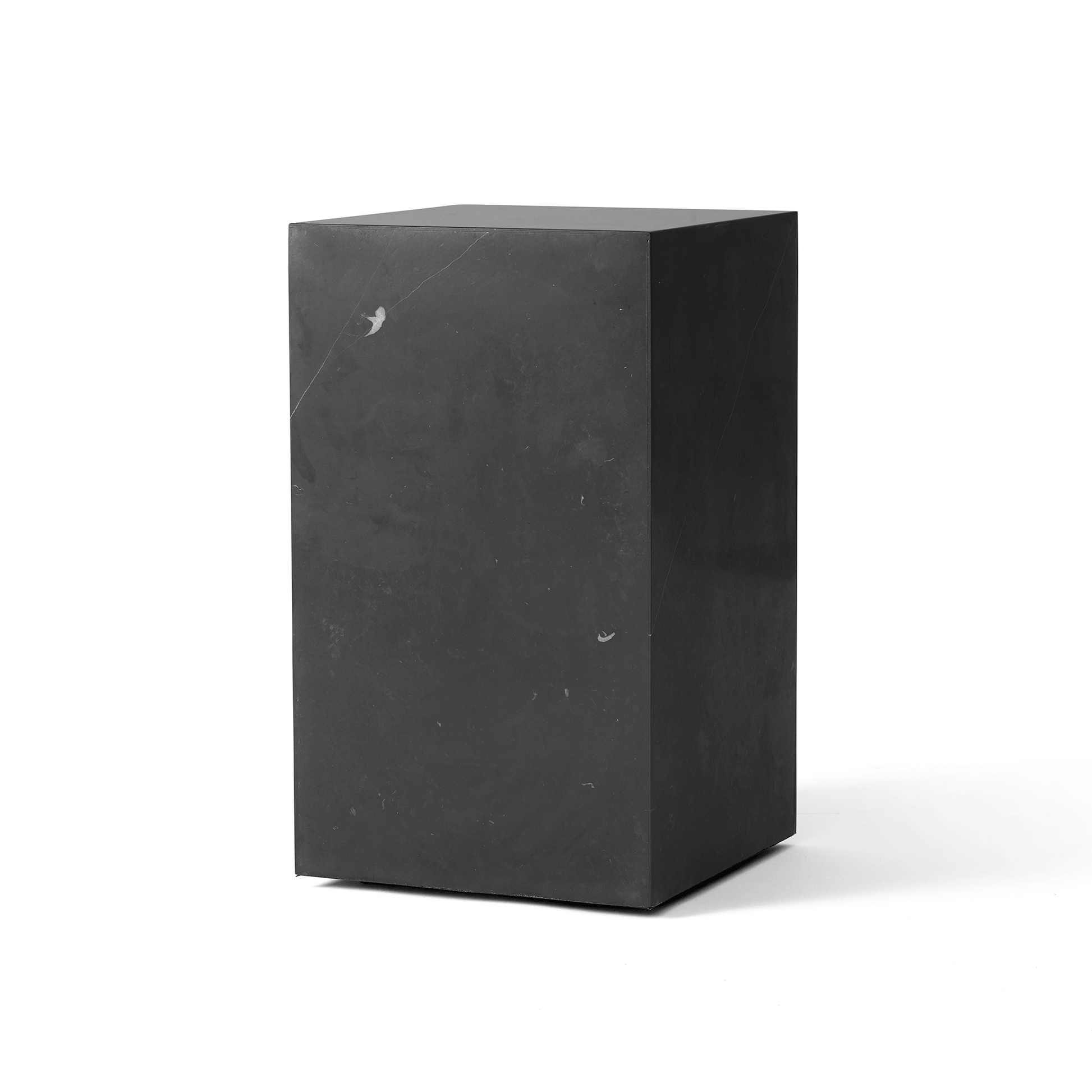 Plinth Coffee Table High by Audo #Nero Marquina Marble