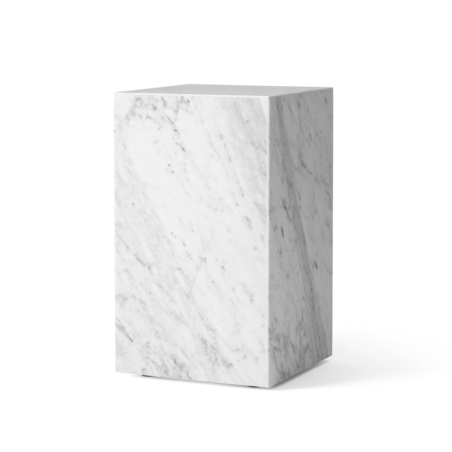 Plinth Coffee Table High by Audo #Carrara Marble