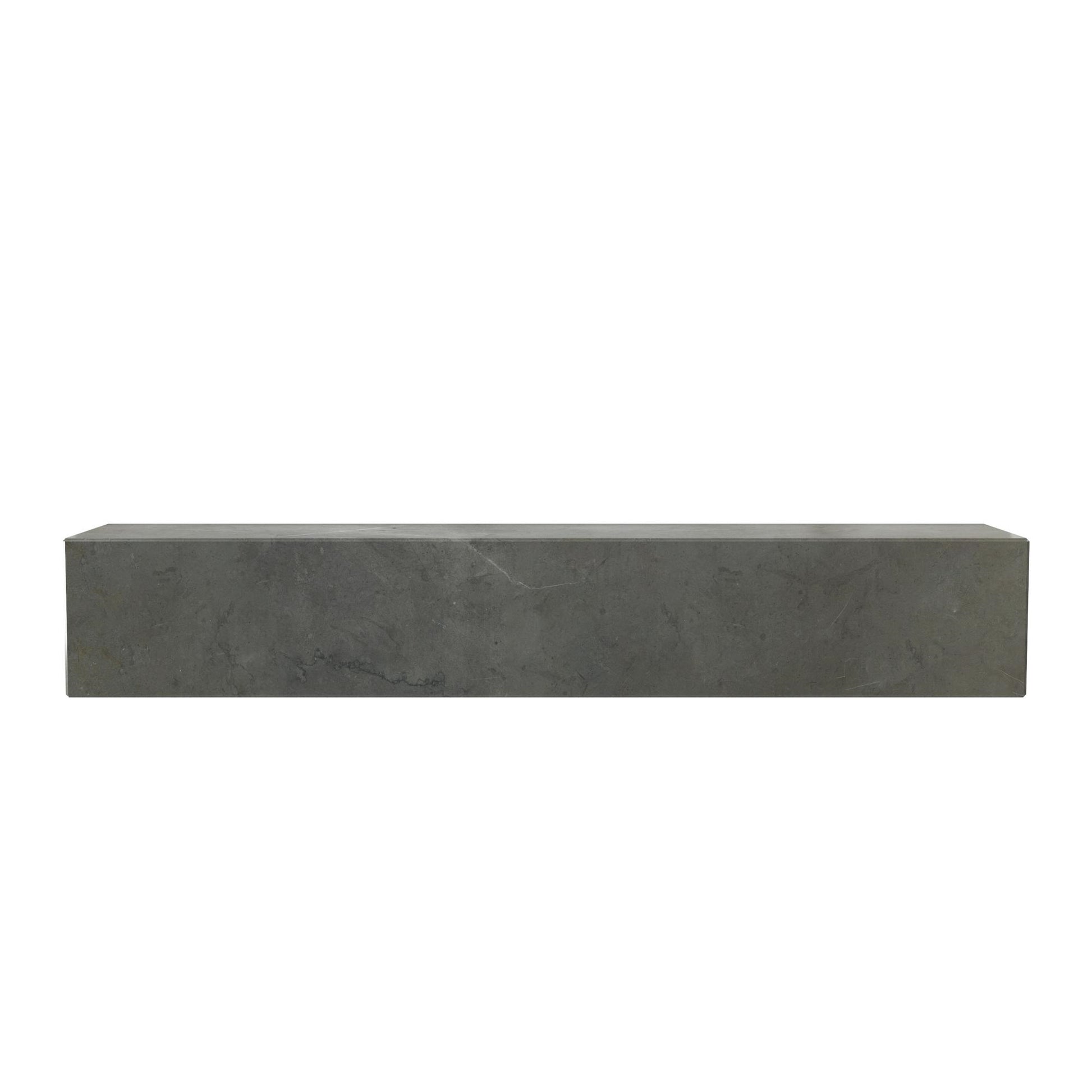 Plinth Shelf by Audo #Brown/ Gray Kendzo Marble