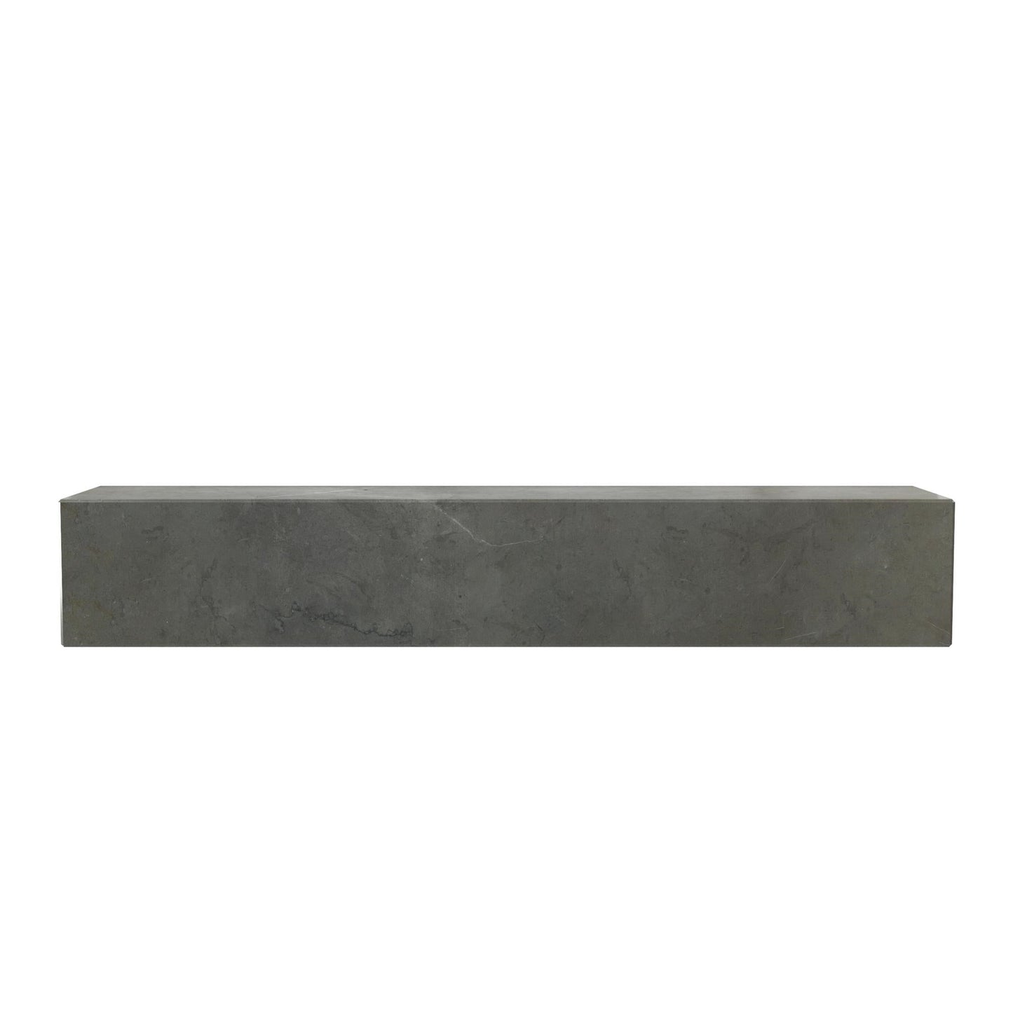 Plinth Shelf by Audo #Brown/ Gray Kendzo Marble