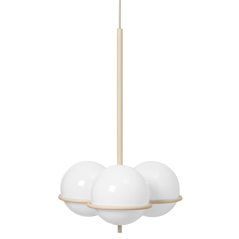 Era chandelier by ferm LIVING #eggshell #