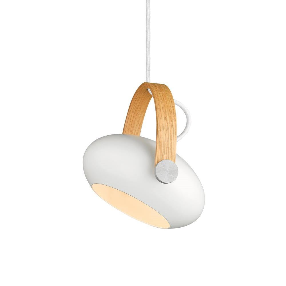 DC Pendant Lamp Ø18 by Halo Design #White/ Oak