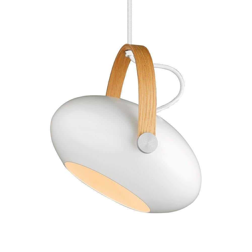 DC Pendant Lamp Ø26 by Halo Design #White/ Oak