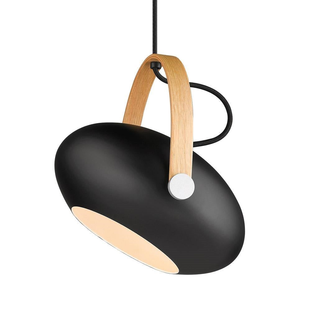 DC Pendant Lamp Ø26 by Halo Design #Black/ Oak