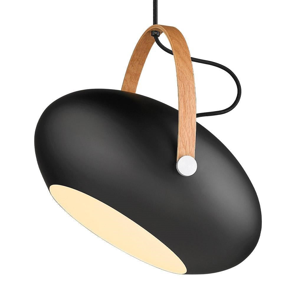 DC Pendant Lamp Ø40 by Halo Design #Black/ Oak