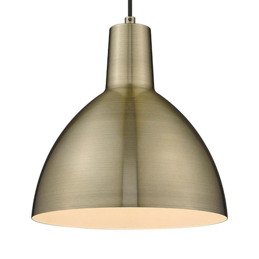 Metropole Pendant Lamp Ø20 by Halo Design #Antique Brass