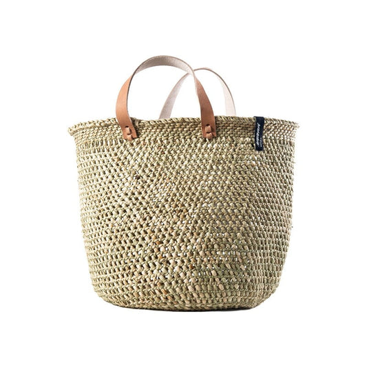 Iringa market basket by Mifuko #M, natural #