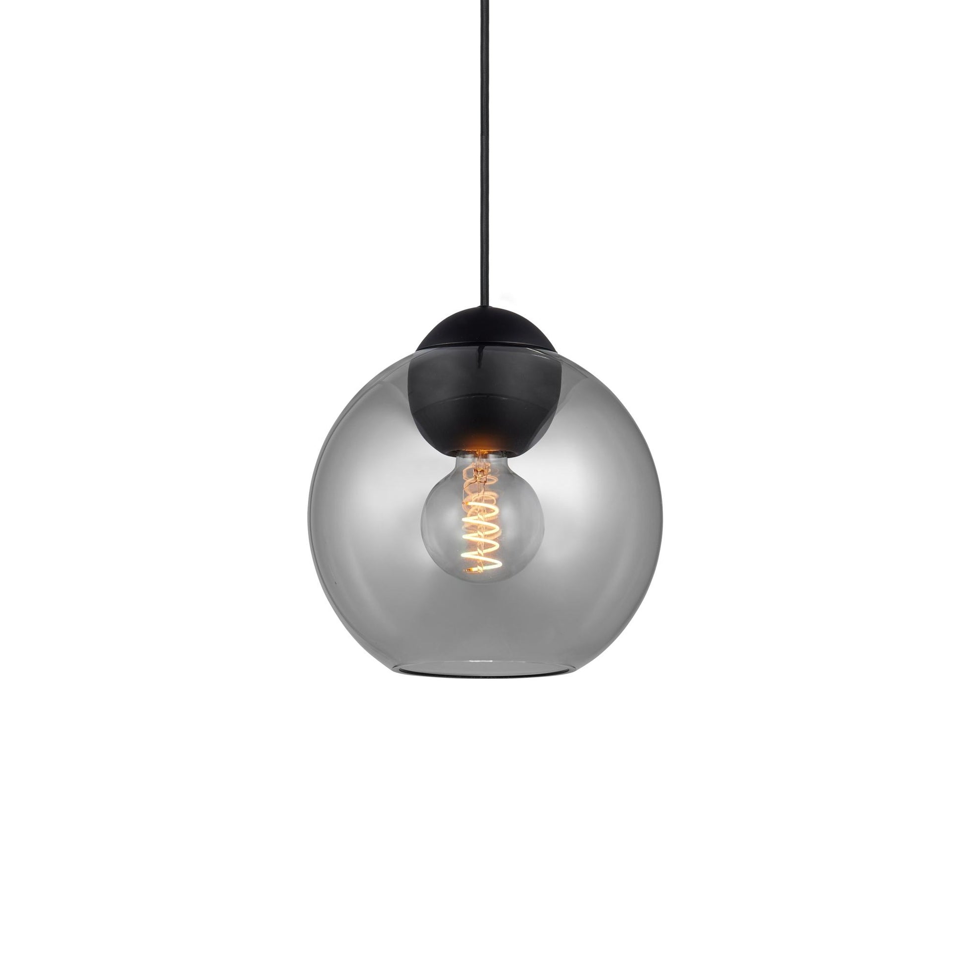 Bubbles Ø24 Pendant Lamp by Halo Design #Smoke