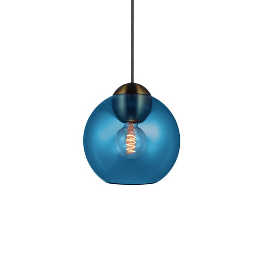 Bubbles Ø24 Pendant Lamp by Halo Design #Blue