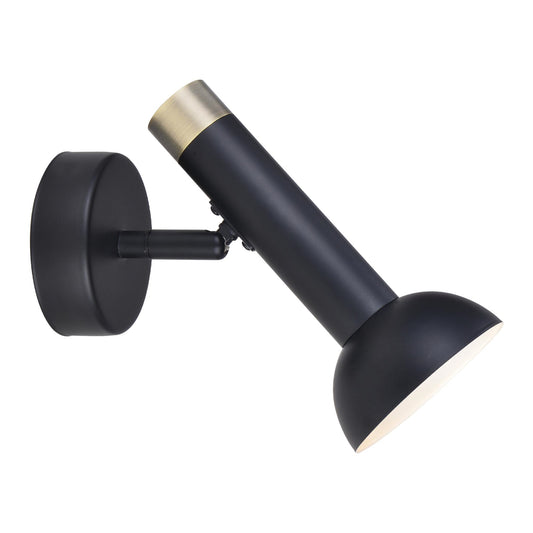 Torch Wall Lamp by Halo Design #Black/ Antique