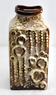 7802-30 Ceramic Rectangular Vase from Carstens, West Germany, 1960s-MJY-1448611