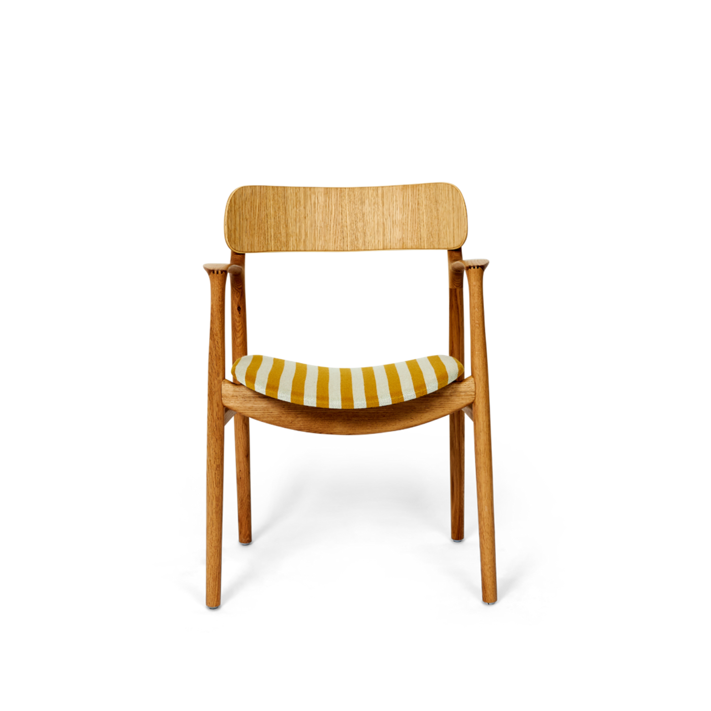 Asger Dining Chair Upholstered by Bent Hansen #Oak/Wild 22-100/110