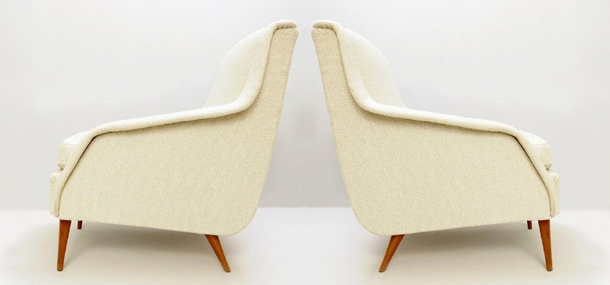 802 Armchairs by Carlo De Carli for Cassina, 1950s, Set of 2-FGA-923793