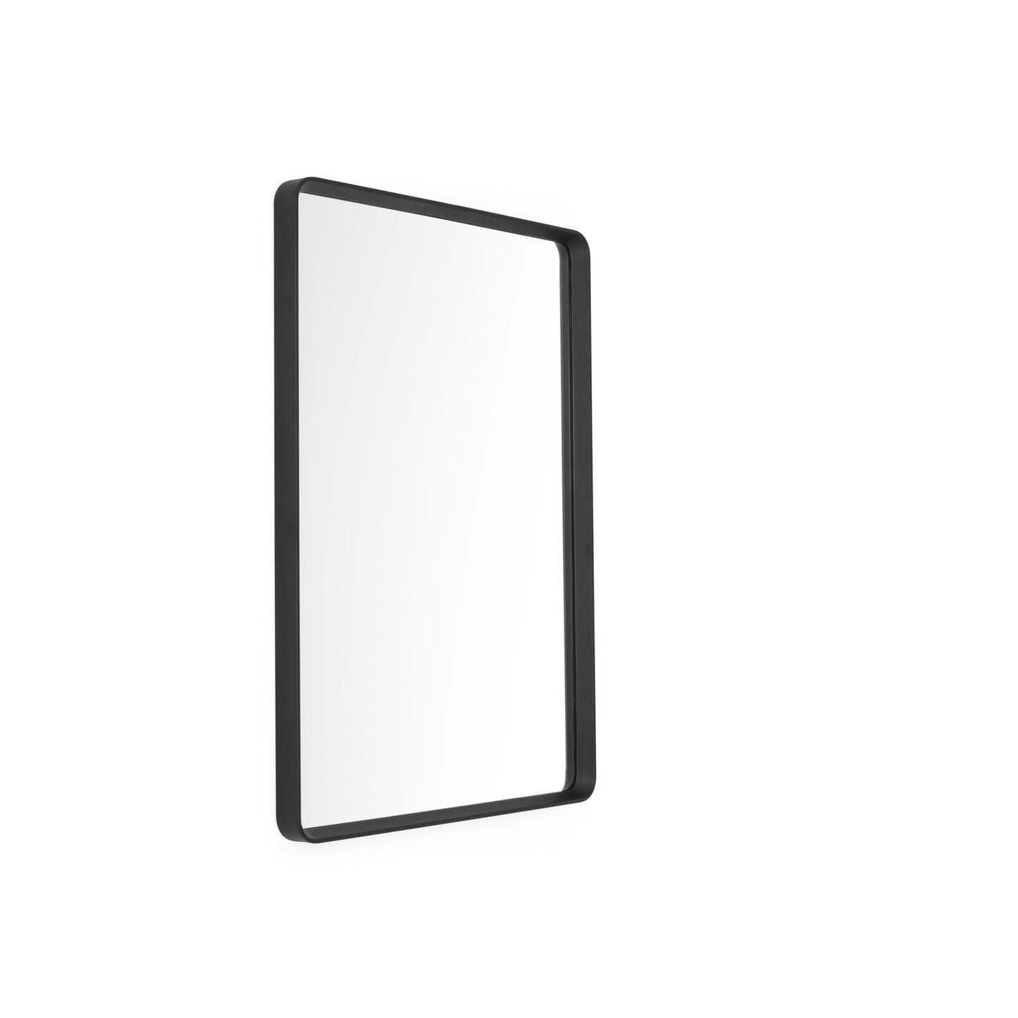 Norm Wall Mirror Rectangular by Audo #Black