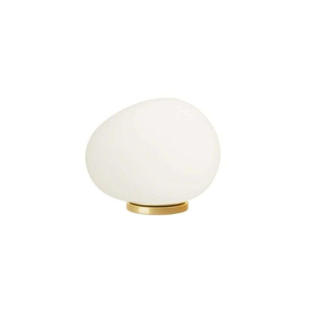 Gregg Table Lamp Piccola by Foscarini #White / Gold