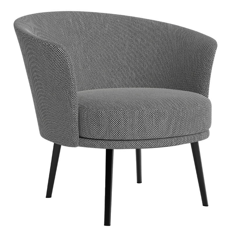 Dorso Lounge Chair (full upholstery) by HAY